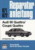 Audi 90 Quattro / Coup Quattro ab September 1984