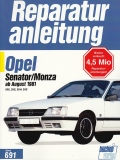 Opel Senator/Monza ab August 1981 - 20E / 25E / 30H / 30E