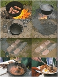 Dutch-Oven - Kochen ber offenem Feuer