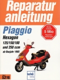 Piaggio Hexagon 125/150/180 und 250 ccm - ab Baujahr 1995