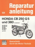 Honda CB 250 G5 und 360 - 2 Zylinder, ab 1974