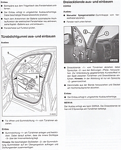 Reparaturanleitung - Etzold: Opel Corsa C 9/00 bis 9/06 - Opel
